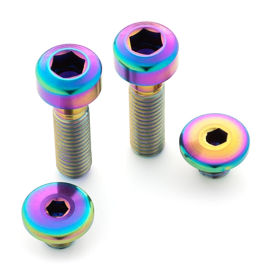 Amazon.com : Titanium Brake Hardware Kit | Shimano XTR/XT